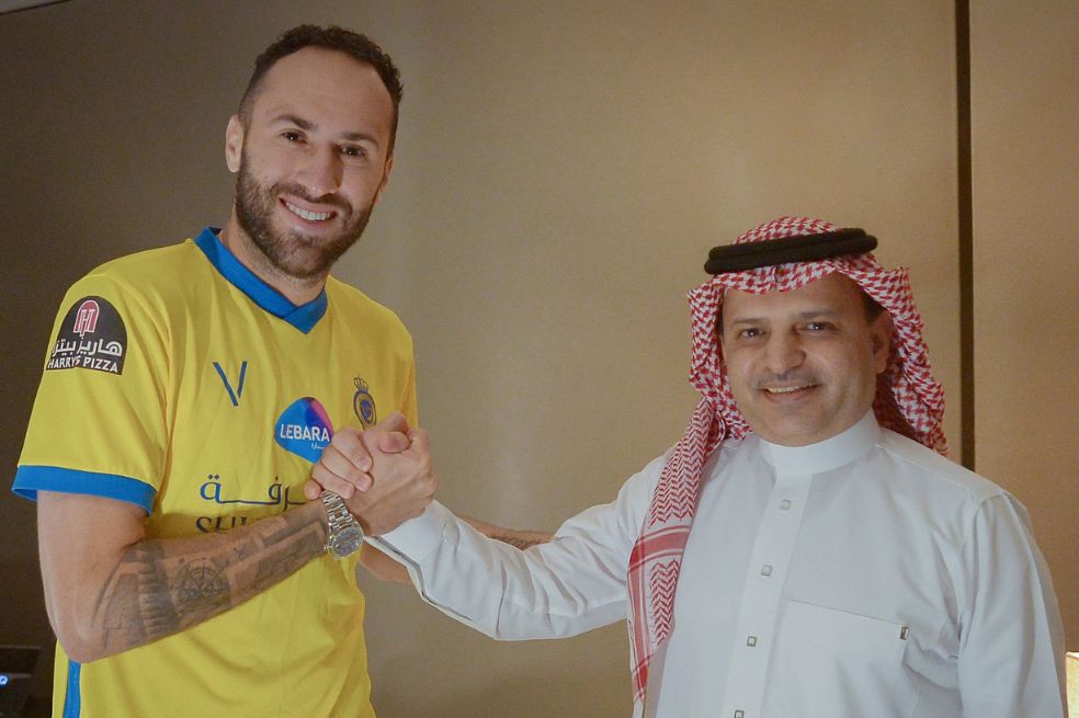 Así presentaron a David Ospina en su nuevo equipo.