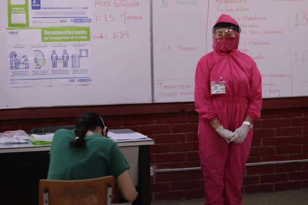 Esta es la primera vez que se aplicará el examen en cuatro jornadas.