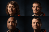 Estos serán los cuatro astronautas que volarán alrededor de la Luna en 2024