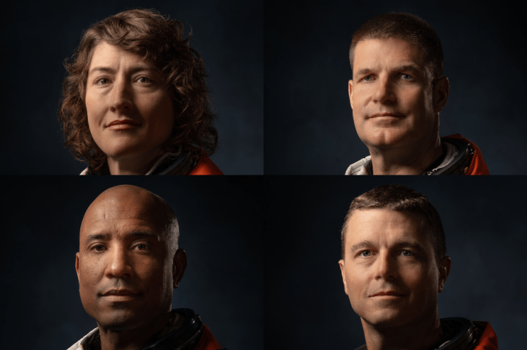 Estos serán los cuatro astronautas que volarán alrededor de la Luna en 2024