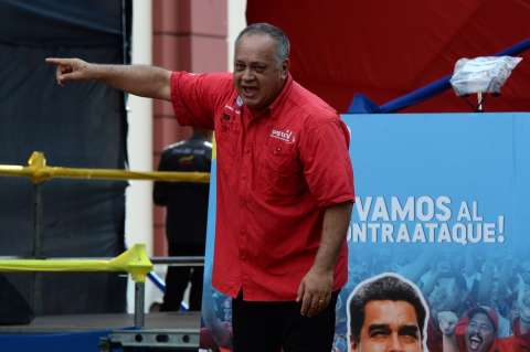 Para Diosdado Cabello las fotos de migrantes venezolanos caminando son un "montaje"