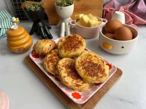 Panes de queso caseros esponjosos y fáciles de preparar