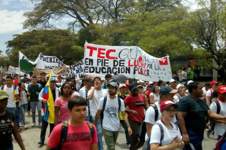 Estas son las universidades colombianas en paro