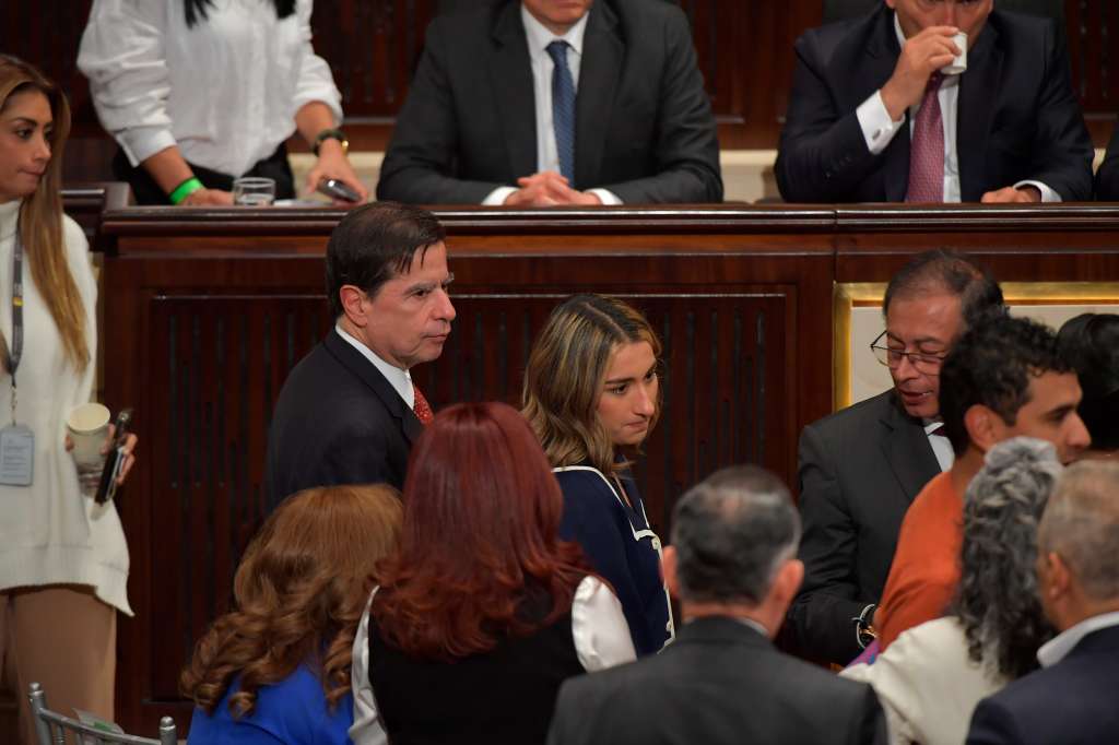 Ministro del Interior en el Congreso de la República.