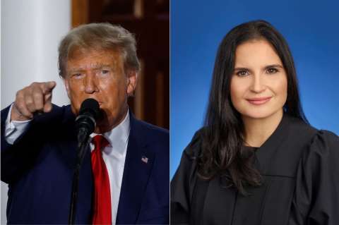 Jueza que desestimó caso de Trump podría ser su fiscal general si llega a ganar