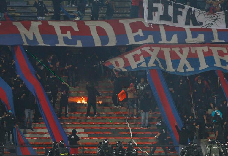 Atención: cancelaron el DIM vs. Flamengo en Libertadores por el caos en el Atanasio Girardot