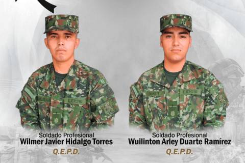 Ataque del Clan del Golfo en Antioquia deja dos soldados muertos