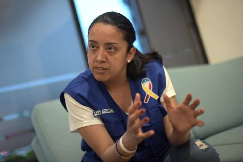 La diputada Gaby Arellano fue encargado por Juan Guaidó de liderar la logística de la entrega de las donaciones desde el pasado 28 de enero. / Gustavo Torrijos - El Espectador