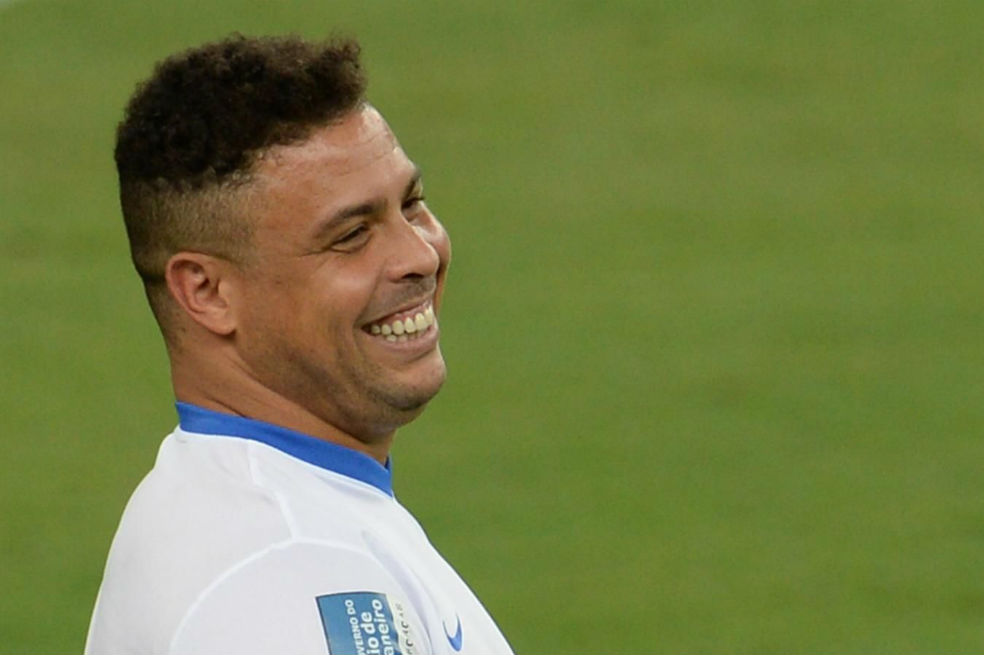 Ronaldo, exdelantero brasileño, fue hospitalizado en Ibiza el pasado viernes.  / AFP