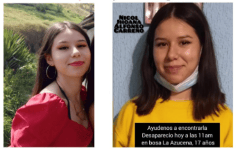 Nicol Johana Alfonso desapareció el pasado 14 de junio en Bogotá