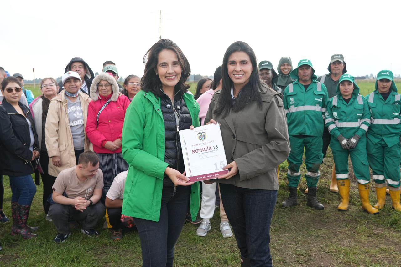 Entrega del primer predio de cesión al Distrito de la reserva Thomas Van der Hammen.