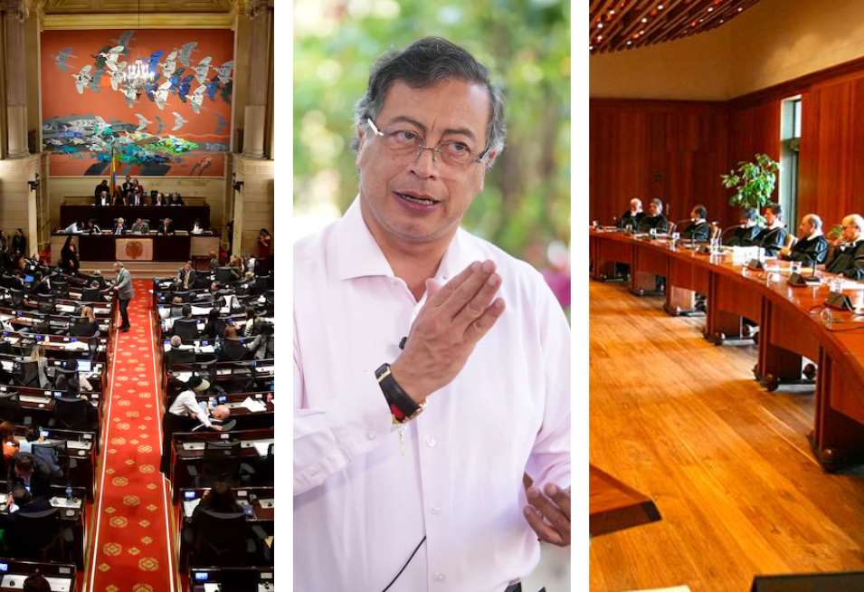 Congreso de la República. Presidente Gustavo Petro. Corte Constitucional.