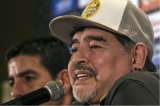 Maradona:"Quiero ver el sol, antes no quería acostarme, ni sabía lo que era una almohada"