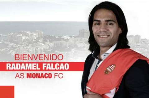 Falcao, de los mejores delanteros del mundo: presidente del Mónaco