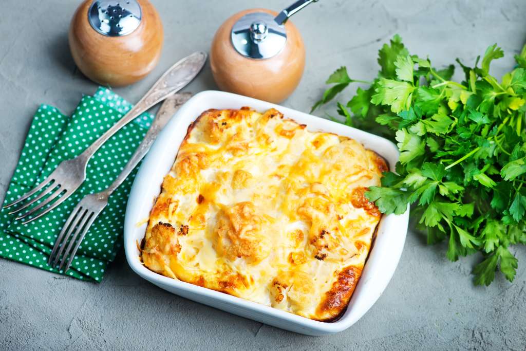 Maíz gratinado