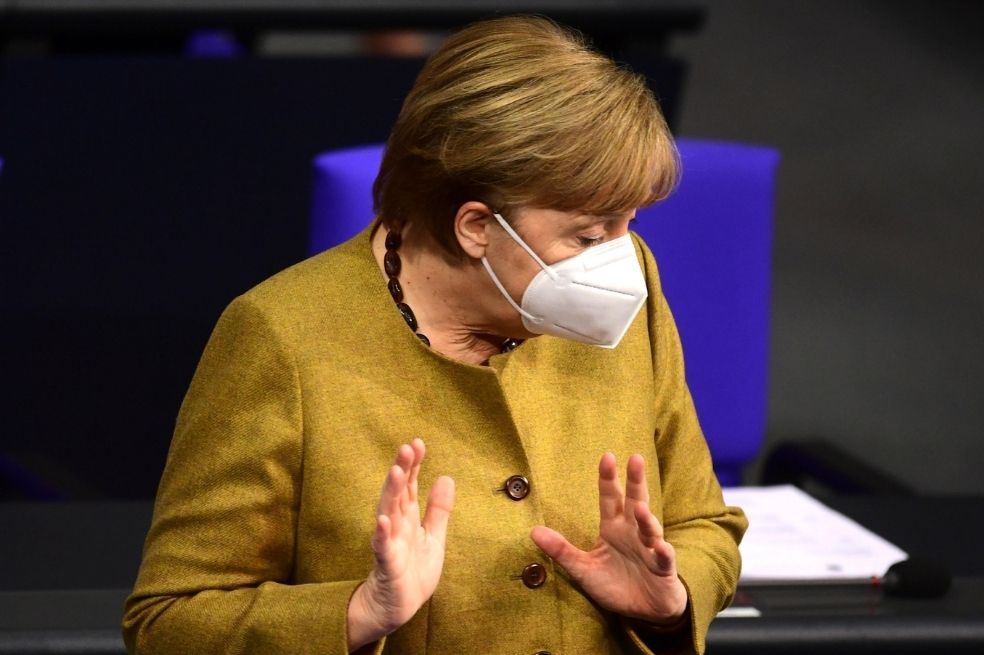 La canciller de Alemania, Angela Merkel.
