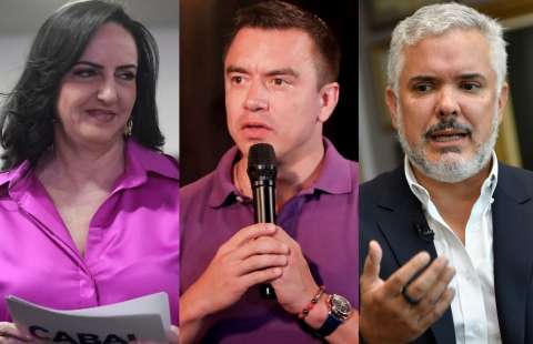 Derecha colombiana celebra triunfo de Noboa en Ecuador: “aliados de Petro son derrotados”