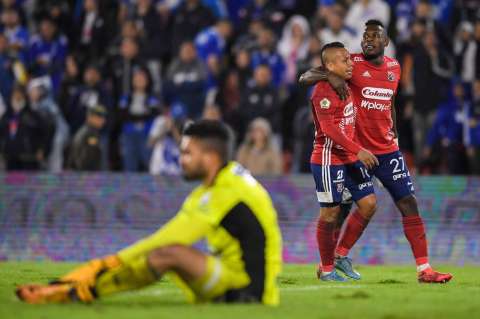 En Fotos: Millonarios comprometió su clasificación ante el Medellín