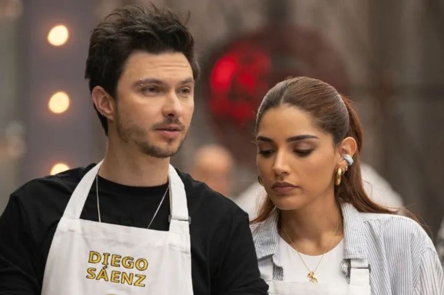 Diego Sáenz hizo “el delicioso” en MasterChef y Laura Barjum se puso celosa