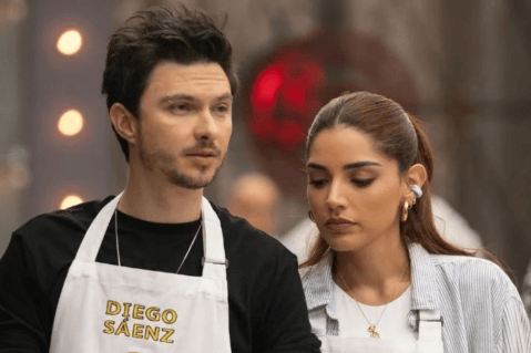 Diego Sáenz hizo “el delicioso” en MasterChef y Laura Barjum se puso celosa