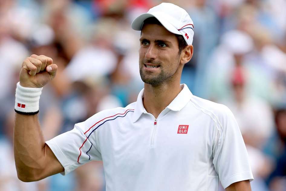 El serbio Novak Djokovic tuvo 'revancha' rápidamente sobre Juan Martín Del Potro, quien lo bajó del podio en Londres 2012 / AFP