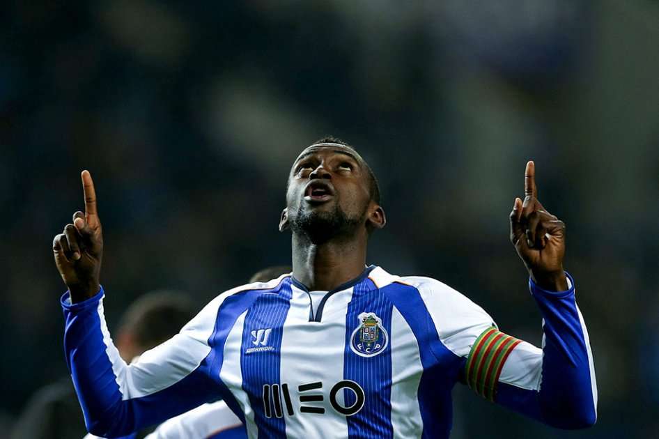 Jackson Martínez celebra uno de sus goles en la Liga de Portugal. Foto: AFP