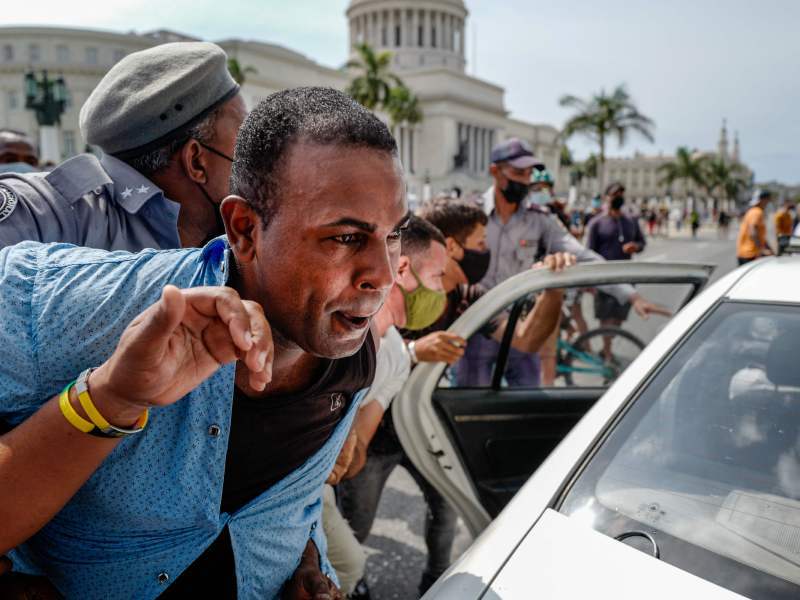 Varios funcionarios de Cuba fueron sancionados por Estados Unidos por su papel en las protestas del pasado 11 de julio.