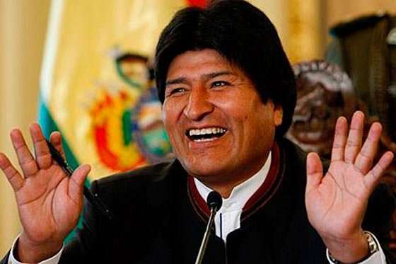 El mandatario boliviano Evo Morales