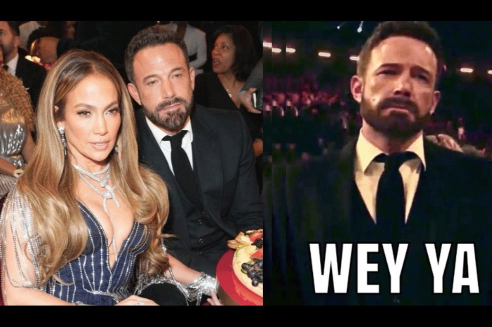 Ben hizo un esfuerzo para acompañar a su esposa JLo, quien se divirtió mucho.