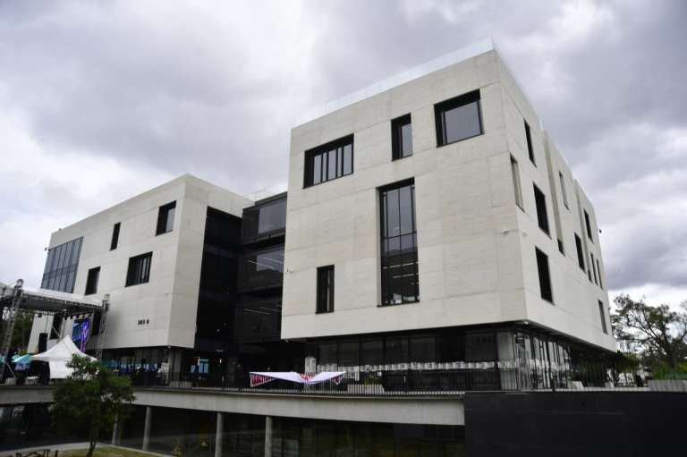 El nuevo edificio de la Facultad de Artes de la Universidad Nacional se entregó este martes 5 de mayo.