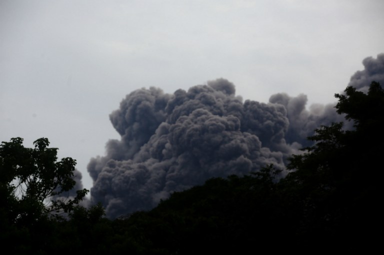Murió en EE.UU. niña quemada por erupción del volcán en Guatemala