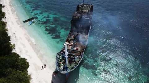 Incendio de un ferri en Filipinas deja 31 personas muertas y 14 heridas