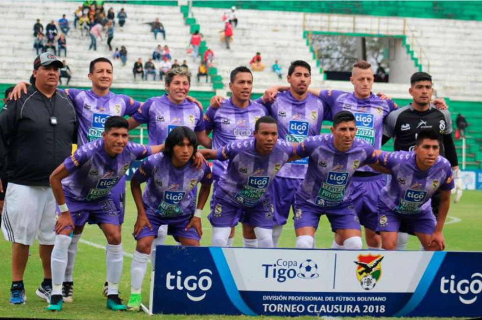 Jugadores del equipo Real Potosi. / Real Potosi