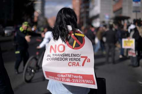 Ratifican estudio de demanda para frenar el Corredor Verde de la séptima