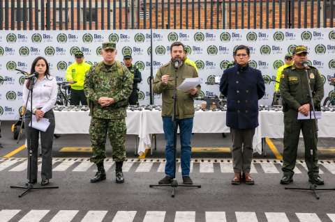 Galán da balance de los 30 días de su estrategia de seguridad: la extorsión preocupa