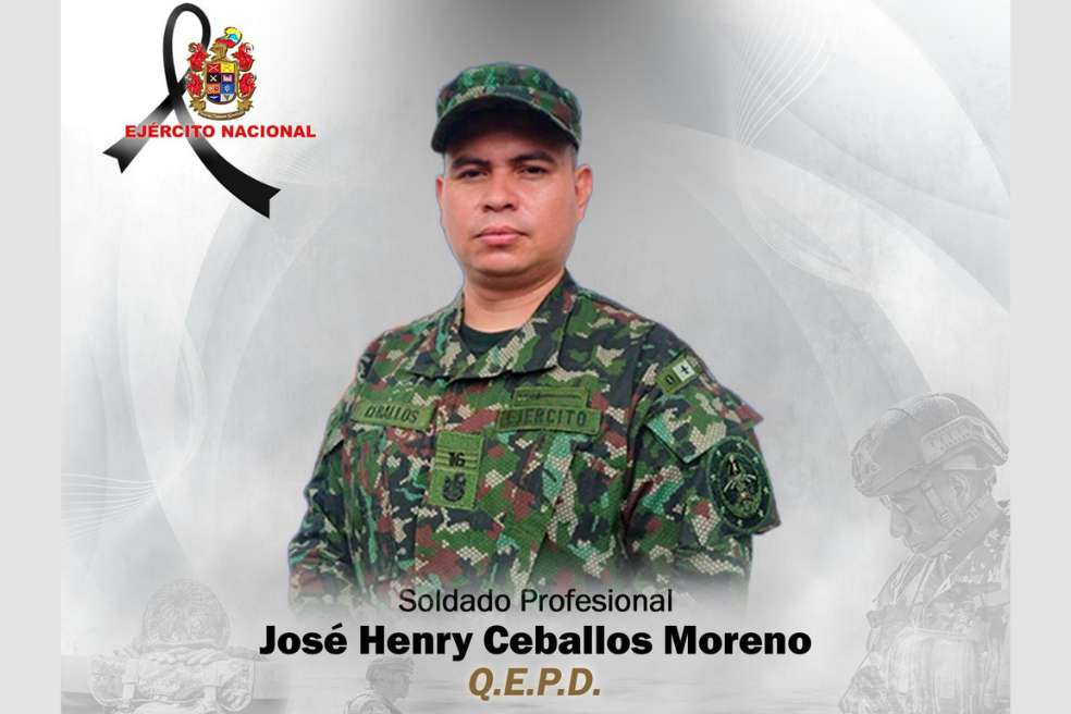 Identifican al soldado muerto en ataque del Eln a una base militar en Arauca