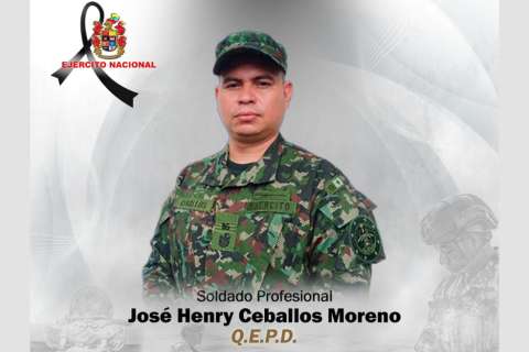 Identifican al soldado muerto en ataque del Eln a una base militar en Arauca