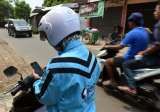 Los mototaxis para mujeres musulmanas, un negocio en auge en Indonesia