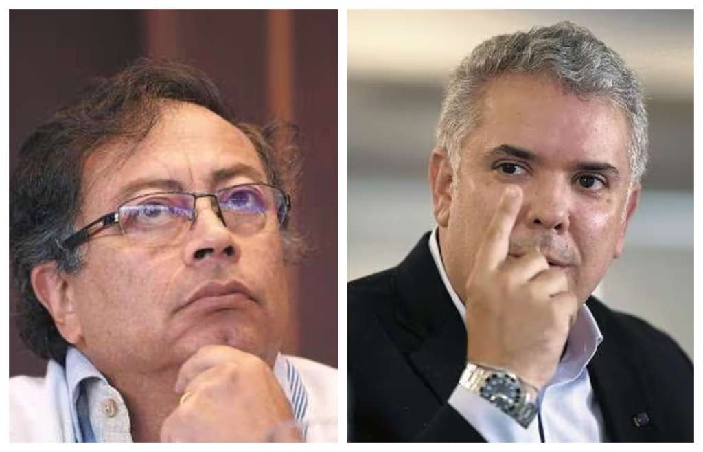El presidente Gustavo Petro le respondió al expresidente Iván Duque sobre sus crítica a la reforma pensional del Gobierno.