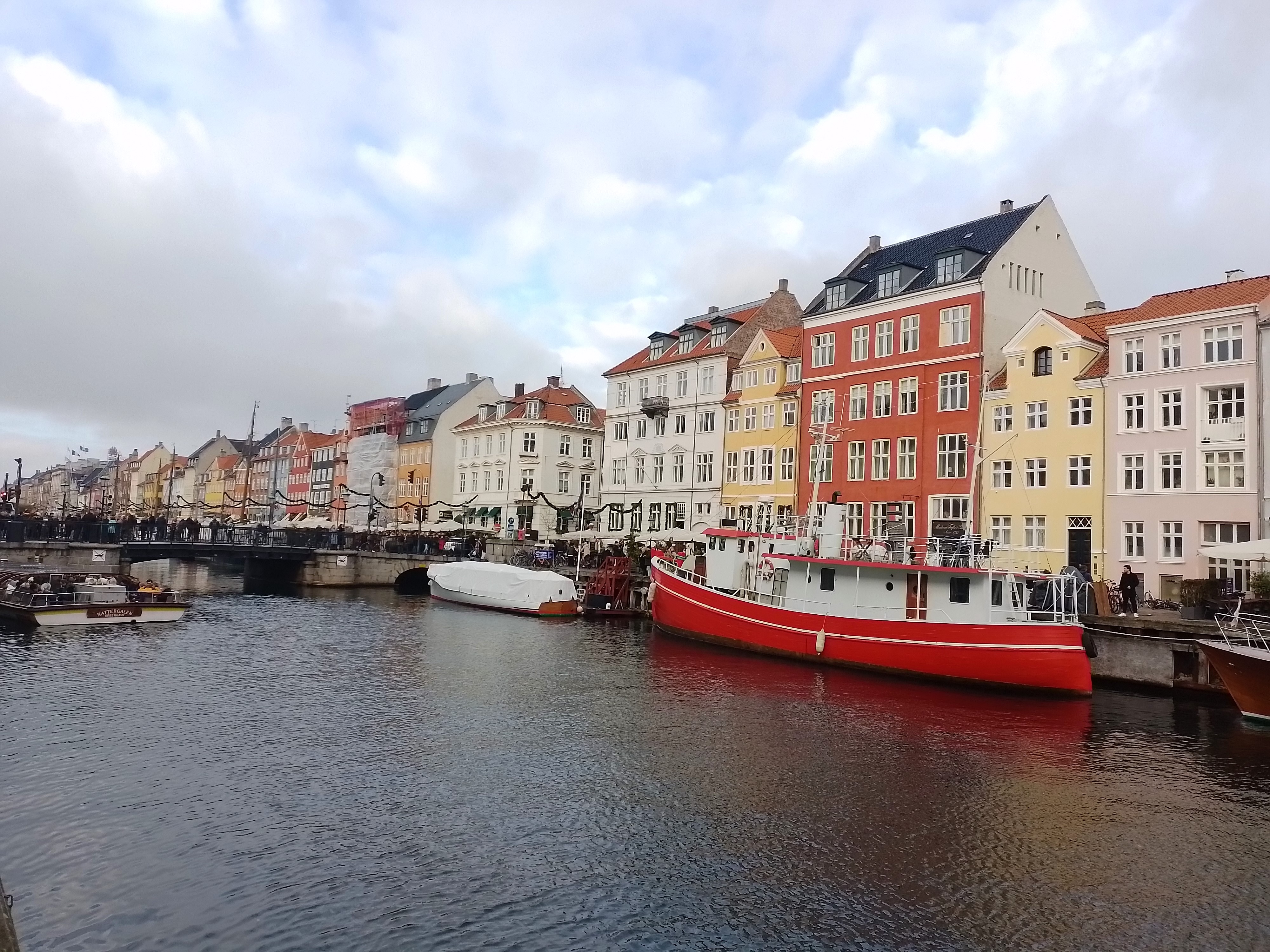 Puerto de Nyhavn, la imagen más recordada de Copenhague.