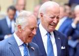 En fotos: acusan a Joe Biden de violar el protocolo real al reunirse con el rey