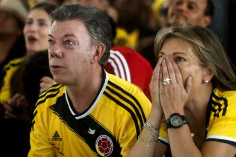 Santos viajará a Brasilia para ver el partido de Colombia contra Costa de Marfil