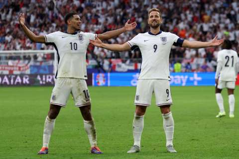 Inglaterra sufrió, pero logró avanzar a los cuartos de final de la Eurocopa 2024
