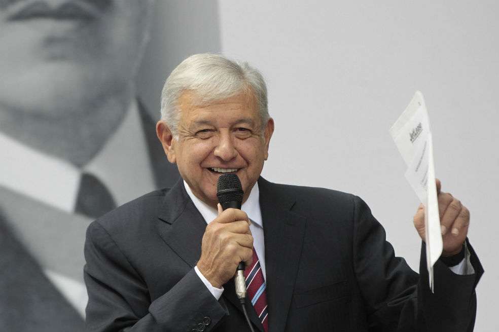 Andrés Manuel López Obrador (AMLO), presidente de México. / AFP