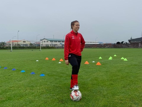 Gabriela Maldonado y el privilegio de jugar al fútbol en Islandia