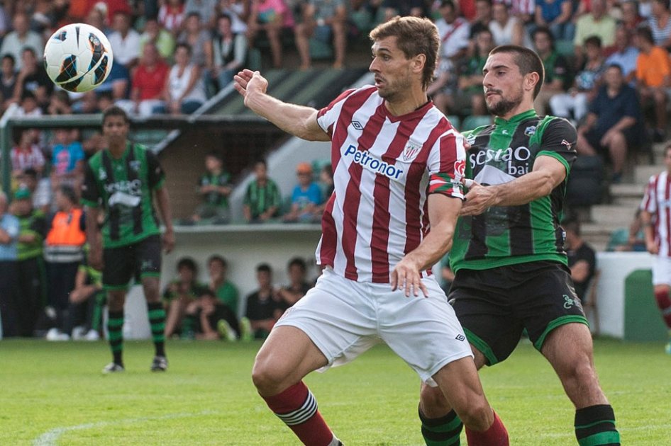 Fernando Llorente (i), delantero del Athletic de Bilbao. Foto: EFE