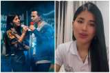 Jenny López, corista del grupo de Jhonny Rivera, confirma que tienen una relación