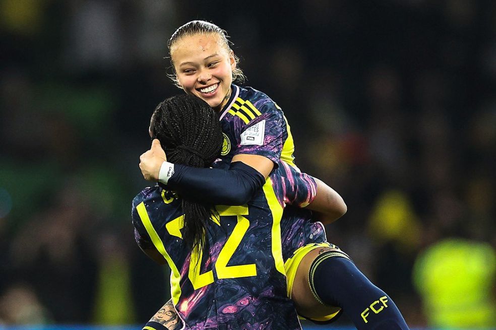 Fotos de la victoria de Colombia contra Jamaica en el Mundial Femenino.