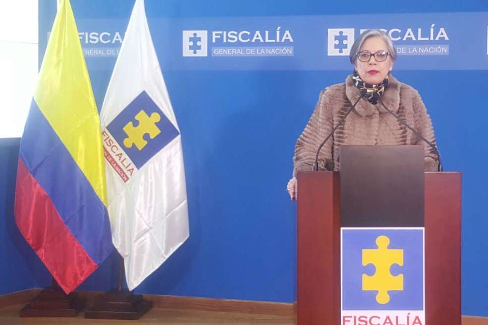 María Paulina Riveros, vicefiscal se refirió a la imputación 720 personas por delitos sexuales. La jornada de de la Fiscalía se realizó en diferentes departamentos. / Cortesía Fiscalía