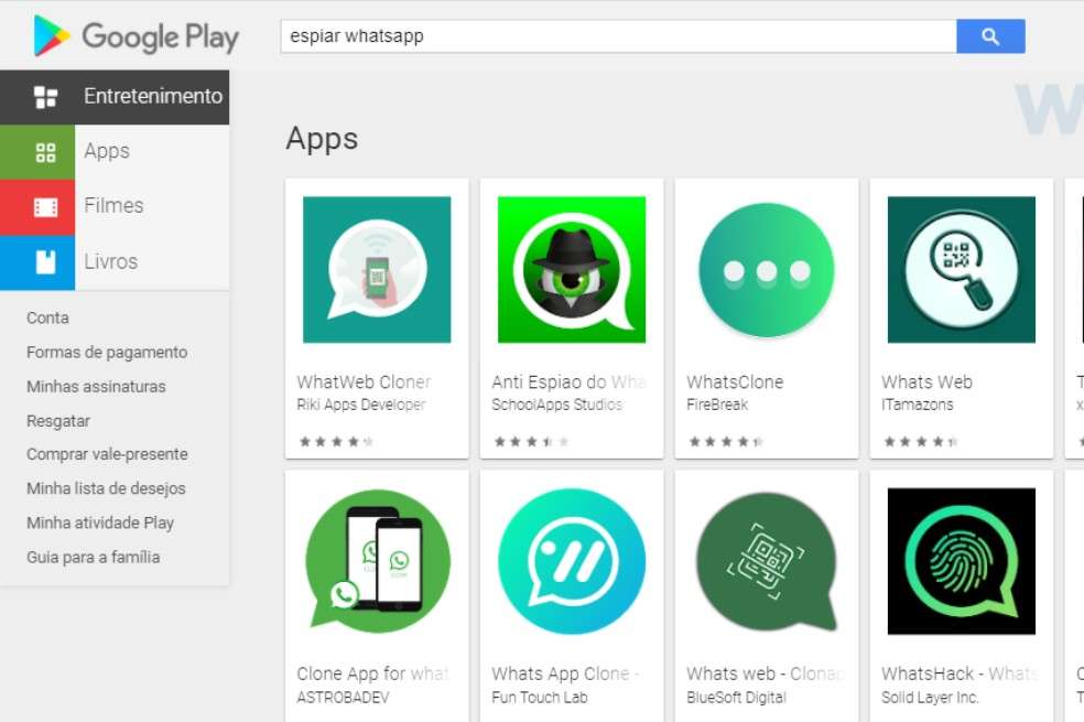 Plataformas para espiar WhatsApp.